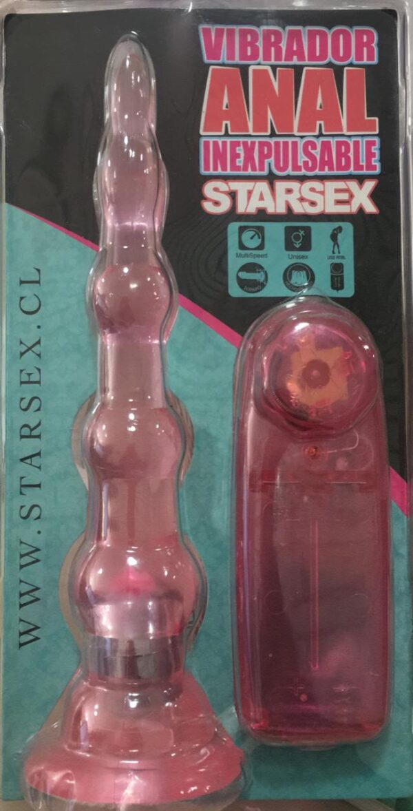 vibrador anal inexpulsable