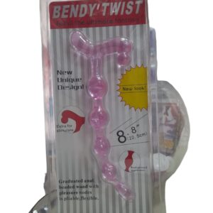 plug anal rosado vara pelotitas